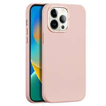 Dux Ducis Ducis Grit din piele husa pentru iPhone 14 Pro husă elegantă din piele artificială (compatibilă cu MagSafe) roz