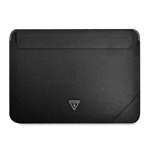 Husa GUESS Laptop GUESS 13 14 Sleeve Saffiano Triangle Logo negru Case