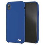 Husa BMW BMHCI61MSILNA iPhone Xr albastru/navy hardcase Silicone M Collection