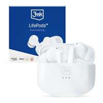 3mk casti LifePods bluetooth fără fir cu ANC activ alb