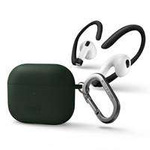 Case verde din silicon pentru UNIQ Apple Husa 3 Nexo Ear Hooks