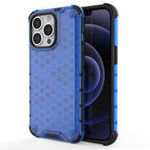 Honeycomb husa husă blindată cu ramă de gel iPhone 13 Pro albastru