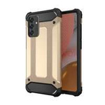 Hibrid Armor hărțuit hibrid husa husă Samsung Galaxy A72 4G aurie