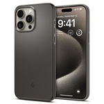 Husa Spigen Thin Fit iPhone 15 Pro Max Gunmetal Case