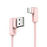 Cablu USAMS Lightning U-flow 2A 1,2 m Roz