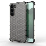 Husa husa Honeycomb pentru Samsung Galaxy S23+ Capac hibrid blindat negru Case