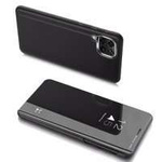 Clear View Case caz husa cu capacul flip Samsung Galaxy A22 5G negru