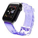 Curea de lumină de silicon strap brățară pentru Watch 6 / 5 / 4 / 3 / 2 (44mm / 42mm) violet