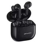 casti AWEI Bluetooth 5.3 T1 Pro + stație de andocare negru/negru