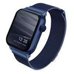 UNIQ strap Dante Apple Watch Seria 4/5/6/7/7/SE 40/41mm. Oțel inoxidabil albastru/albastru marin