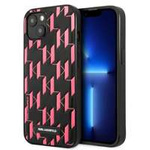 Karl Lagerfeld KLHCP13MMNMP1P iPhone 13 6.1" hardcase roz / roz Monogram Placă de Monogramă