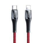 Joyroom cablu Cablu USB tip C - Lightning Power Delivery 20W 2.4A 1.2m roșu (S-1224K2 Red)