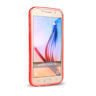 Husa LJY LJY Sword 6 Samsung Galaxy S6 Cadru de protecție din aluminiu roșu