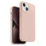 husa iPhone MagUNIQ Lino Hue 14 Plus 6.7" click Încărcare roz/roșu-roșu