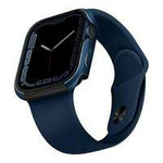 UNIQ husa Valencia Apple Watch Seria 4/5/6/7/SE 45/44mm. albastru/albastru