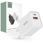 TECH-PROTECT NC30W ÎNCĂRCĂTOR DE REȚEA CU 2 PORTURI PD30W/QC3.0 ALB