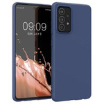 Silicon Case flexibil silikonou husa acoperi Samsung Galaxy A22 4G albastru
