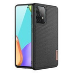 Dux Ducis Fino husă acoperită cu nylon Samsung Galaxy A72 4G negru