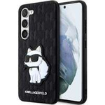 Husacase Karl Lagerfeld KLHCS23MSAKLHCPK S23 Plus S916 hard negru/negru Saffiano Monogram Choupette negru Case