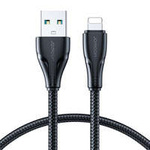 cablu Joyroom USB - Lightning 2,4A 0,25 m negru (S-UL012A11)
