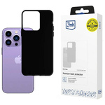 Husa 3mk Matt Case iPhone 14 Pro Max 6.7" negru/negru