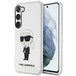 Husacase Karl Lagerfeld Klhcs23shniktct S23 S911 Transparent Hard Ikonik Karl Lagerfeld Case