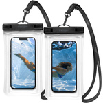 Husa Spigen A610 Universal Waterproof WATERPROOF FLOAT Case 2-PACK CRYSTAL CLEAR