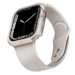 UNIQ husa Valencia Apple Watch Seria 4/5/6/7/SE 45/44mm. starlight