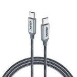 Choetech cablu USB Type C - USB Type C 5A 100 W Power Delivery 480 Mbps cablu 1,8 m gri (XCC-1002-GY)