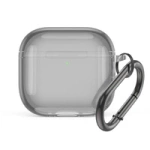 Husa transparenta pentru Airpods 4 - gri