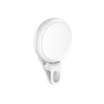 USAMS LED Selfie Lamp ZB55D02 US-ZB055 Alb