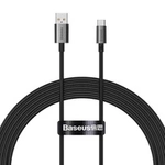 Cablu Baseus Superior Series USB-A / USB-C 100W pentru Huawei / Honor 1.5m - Negru