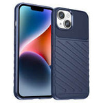 Case husa iPhone Thunder 14 albastru de acoperire blindată