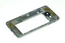 Carcasă carcasă cadru SAMSUNG Galaxy A3 2016 gri Grad A