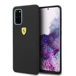 FERRARI Case Samsung Galaxy S20 Plus Silicone Case Black
