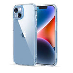 husa Case iPhone Ugreen cu ramă de gel Classy Clear Enhanced Protective pentru 14 Plus transparent (LP618)