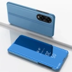 Husa Clear View pentru Husa Flip Samsung Galaxy S25 Edge - Albastra