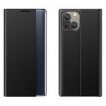 Somn ușor Case cover husa cu Smart Cover iPhone 13 mini negru