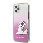 Case KARL LAGERFELD Apple iPhone 12 Mini Choupette Fun KLHCP12SCFNRCPI Pink Hardcase