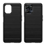 Husa Case husanounou Carbon pentru Realme 10 5G / Realme 9i 5G flexibil siliko carbo cover negru Case