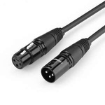 UGREEN AV130 Cablu XLR femelă la XLR mascul - 5m (negru)
