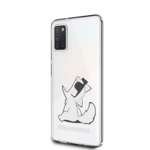 KARL LAGERFELD Case Samsung Galaxy A31 Choupette Fun Clear Case