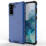 Honeycomb husa husă blindată cu ramă de gel Samsung Galaxy S22 albastru