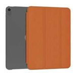 Kingxbar Business Series magnetic case cover with multi-angle stand and Smart Sleep function iPad Air 2020 orange