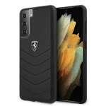 Husa FERRARI Samsung Galaxy S21 Plus G996 Off Track Quilted FEHQUHCS21MBK Hardcase negru