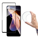 Wozinsky Full Cover Flexi Nano Glass Folia Szkło hartowane Cu cadru Xiaomi Redmi Note 11 Pro + / 11 Pro Transparent