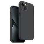 husa iPhone MagaRCUNIQ Lino Hue 14 Plus 6.7" click Încărcare gri/galben gri