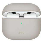 Case bej din silicon Lino UNIQ Apple Husa 3 generație