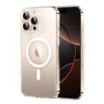 Husa Ugreen Classy Clear Magnetic pentru iPhone 16 Pro - transparenta