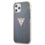 Case GUESS Apple iPhone 12 Pro Max Jeans Collection GUHCP12LPCUJULDB Navy Blue Hardcase